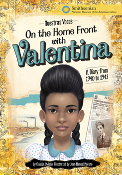 Hardcover On the Home Front with Valentina: A Diary from 1940 to 1943 Book