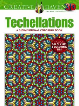 Paperback Creative Haven 3-D Techellations Coloring Book