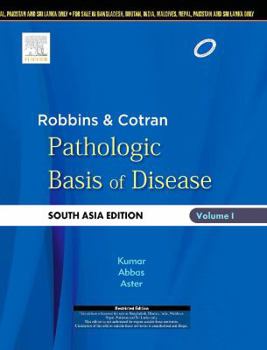 Paperback Robbins & Cotran Pathologic Basis of Disease:South Asia Edition Book