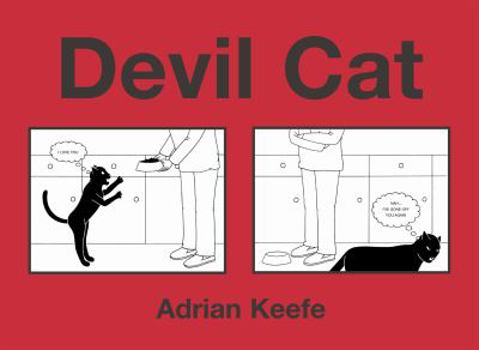 Hardcover Devil Cat Book