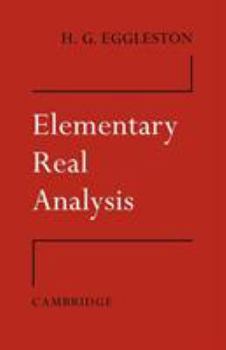 Paperback Elementary Real Analysis Book