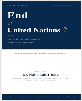 End of United Nations ?