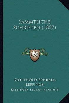 Paperback Sammtliche Schriften (1857) [German] Book