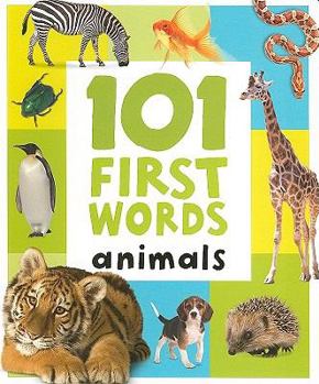 Board book 101 First Words: Animals Book