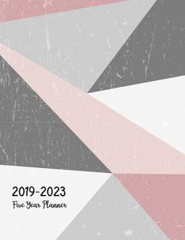 2019-2023 Five Year Planner: Monthly Schedule Organizer - Agenda Planner For The Next Five Years, 60 Months Calendar, Appointment Notebook, Monthly ... Happiness Gratitude Book | Pink Happy Cover