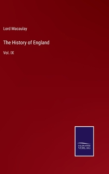 Hardcover The History of England: Vol. IX Book