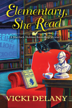 Hardcover Elementary, She Read: A Sherlock Holmes Bookshop Mystery Book