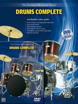 Paperback Ultimate Beginner Drums: Complete, Book & DVD (Hard Case) [With DVD] Book