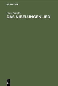 Hardcover Das Nibelungenlied: Altbayerisch Erzählt [German] Book