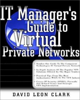 Paperback IT Manager's Guide to Virtual Private Networks Book