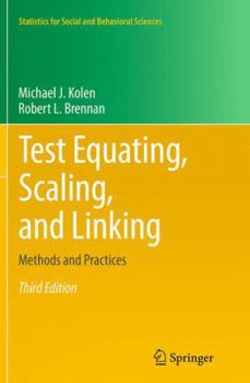 Paperback Test Equating, Scaling, and Linking: Methods and Practices Book