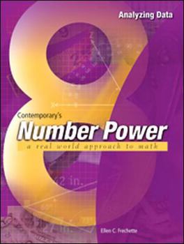 Paperback Number Power 8: Analyzing Data Book