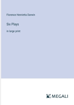 Paperback Six Plays: in large print Book