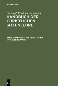 Hardcover Handbuch der christlichen Sittenlehre [German] Book