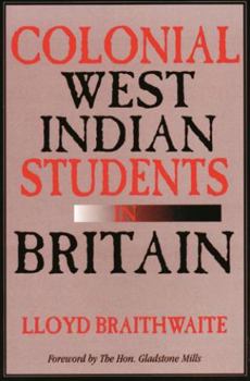 Paperback Colonial West Indian Students in Britain Book
