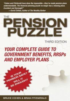 Paperback The Pension Puzzle: Your Complete Guide to Government Benefits, Rrsps, and Employer Plans Book