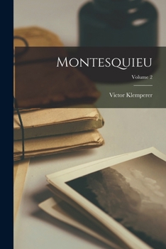 Paperback Montesquieu; Volume 2 [German] Book
