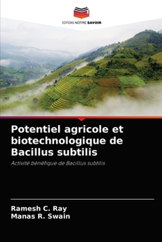 Paperback Potentiel agricole et biotechnologique de Bacillus subtilis [French] Book