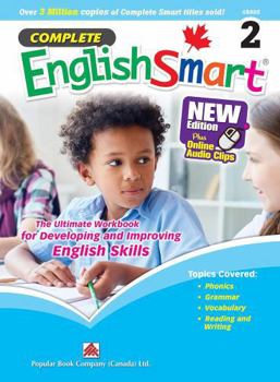 Paperback Complete EnglishSmart (New Edition) Grade 2: Canadian Curriculum English Workbook Book