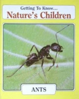 Hardcover Ants (Nature's Children) Book
