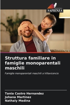 Paperback Struttura familiare in famiglie monoparentali maschili [Italian] Book