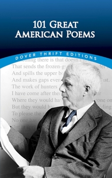 Paperback 101 Great American Poems Book