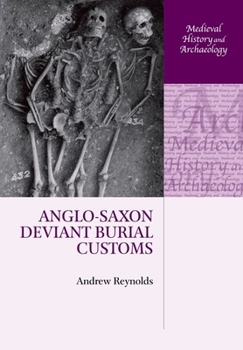 Paperback Anglo-Saxon Deviant Burial Customs Book