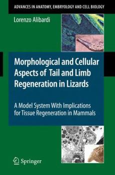 Paperback Morphological and Cellular Aspects of Tail and Limb Regeneration in Lizards: A Model System with Implications for Tissue Regeneration in Mammals Book