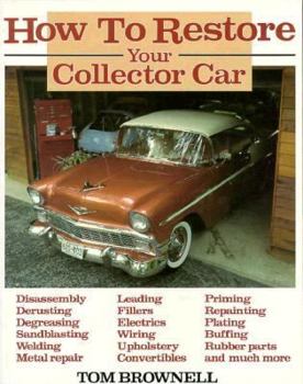 Paperback How to Restore Your Collector Car Book