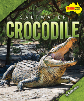 Library Binding Saltwater Crocodile Book