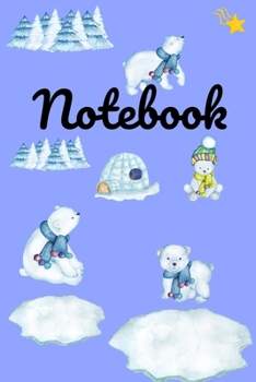 Notebook:: Fun, Pretty College Ruled Lined Interior Journal, Notebook, Diary: 6" X 9" 130 Blank White Pages