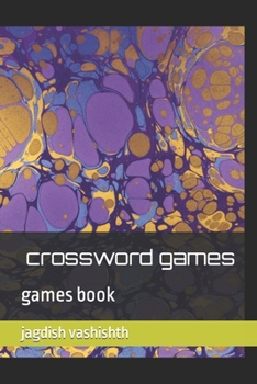 Paperback crossword games: games book