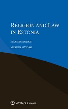 Paperback Religion and Law in Estonia Book