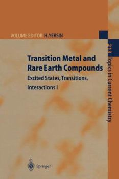 Paperback Transition Metal and Rare Earth Compounds: Excited States, Transitions, Interactions I Book