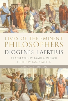 Paperback Lives of the Eminent Philosophers: Compact Edition Book