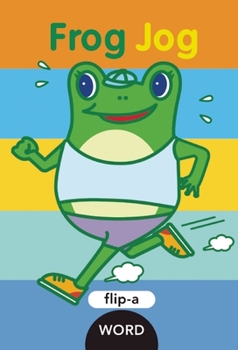 Hardcover Flip-A-Word: Frog Jog Book