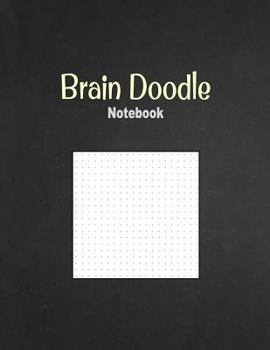 Paperback Brain Doodle Notebook: 1/5" Cross Grid Graph Ruling, 100 Pages Book