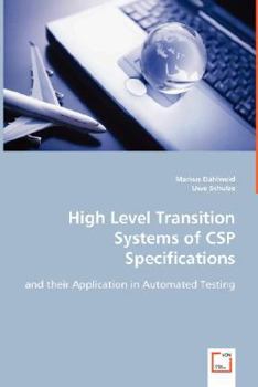 Paperback High Level Transition Systems of CSP Specifications Book