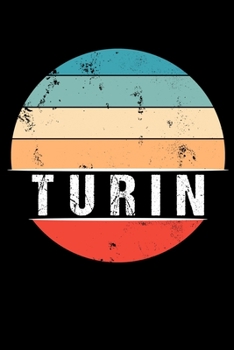Paperback Turin: 100 Pages 6 'x 9' - Travel Journal or Notebook Book