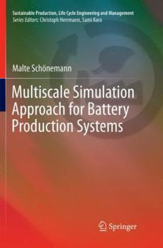 Paperback Multiscale Simulation Approach for Battery Production Systems Book