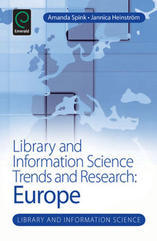 Hardcover Library and Information Science Trends and Research: Europe Book