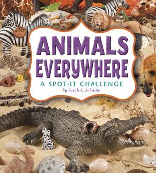Animals Everywhere: A Spot-It Challenge - Book  of the Spot It
