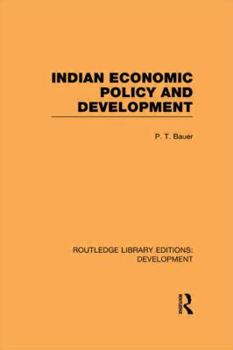 Paperback Indian Economic Policy and Development Book