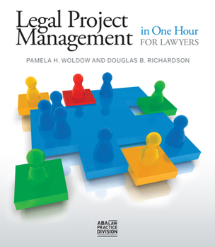 Paperback Legal Project Management in One Hour for Lawyers Book