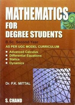 Paperback Mathematics for Degree Students: For B. SC - II Year Book