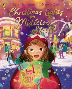 Paperback Christmas Lights on Mistletoe Street Book