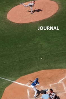 Paperback Journal: Baseball Games Today Chic Bullet Journal Dot Grid Daily Planner Student for Kids Softball Coach Book
