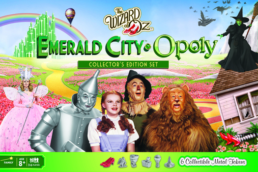 Board Game Wizard of Oz Opoly Book