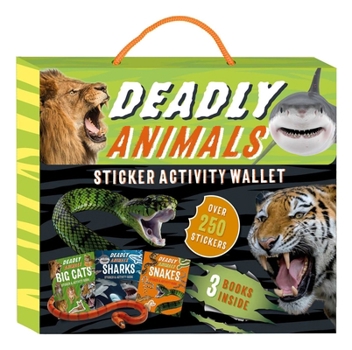 Misc. Deadly Animals Sticker & Activity Kit: With 3 Books and Over 250 Stickers Included Book