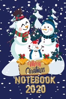 Merry Christmas Notebook 2020: Notebook / Journal Gift (6x9 - 110 pages)
